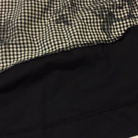 Talbots Petites Gingham Floral Butterfly Print Skirt Size 10 P - Picture 5 of 10